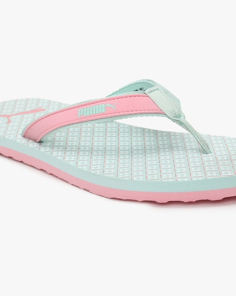 Buy Blue & Peach Flip Flop & Slippers for Women by Puma Online | Ajio.com