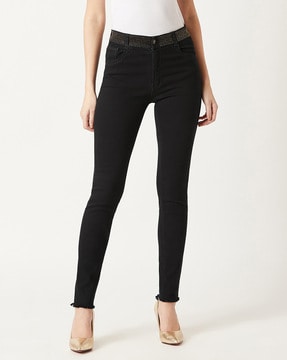 gap high waisted black jeans