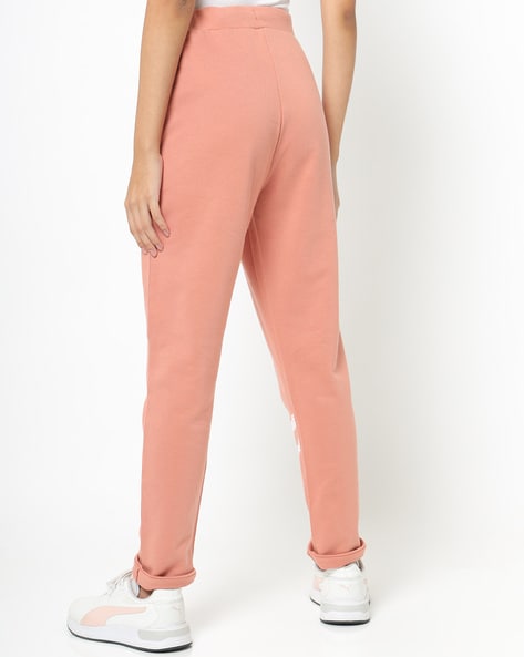 Buy Peach Track Pants for Women by Teamspirit Online