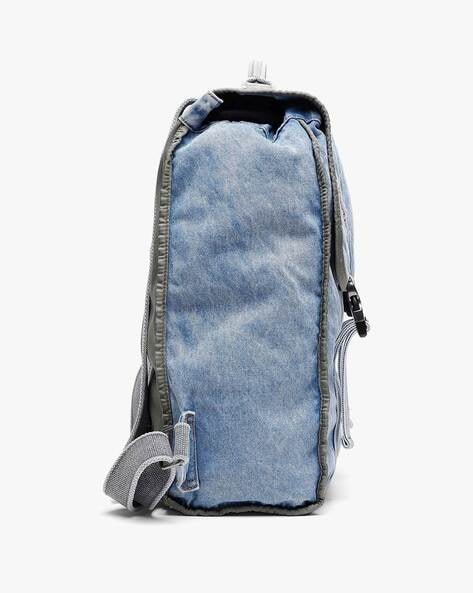 Buy DIESEL Davys Jacob Washed Denim Backpack  Blue Color Men  AJIO LUXE