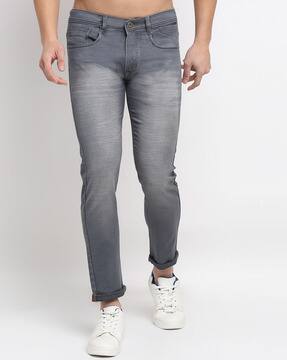 Buy Grey Jeans for Men by RODAMO Online 