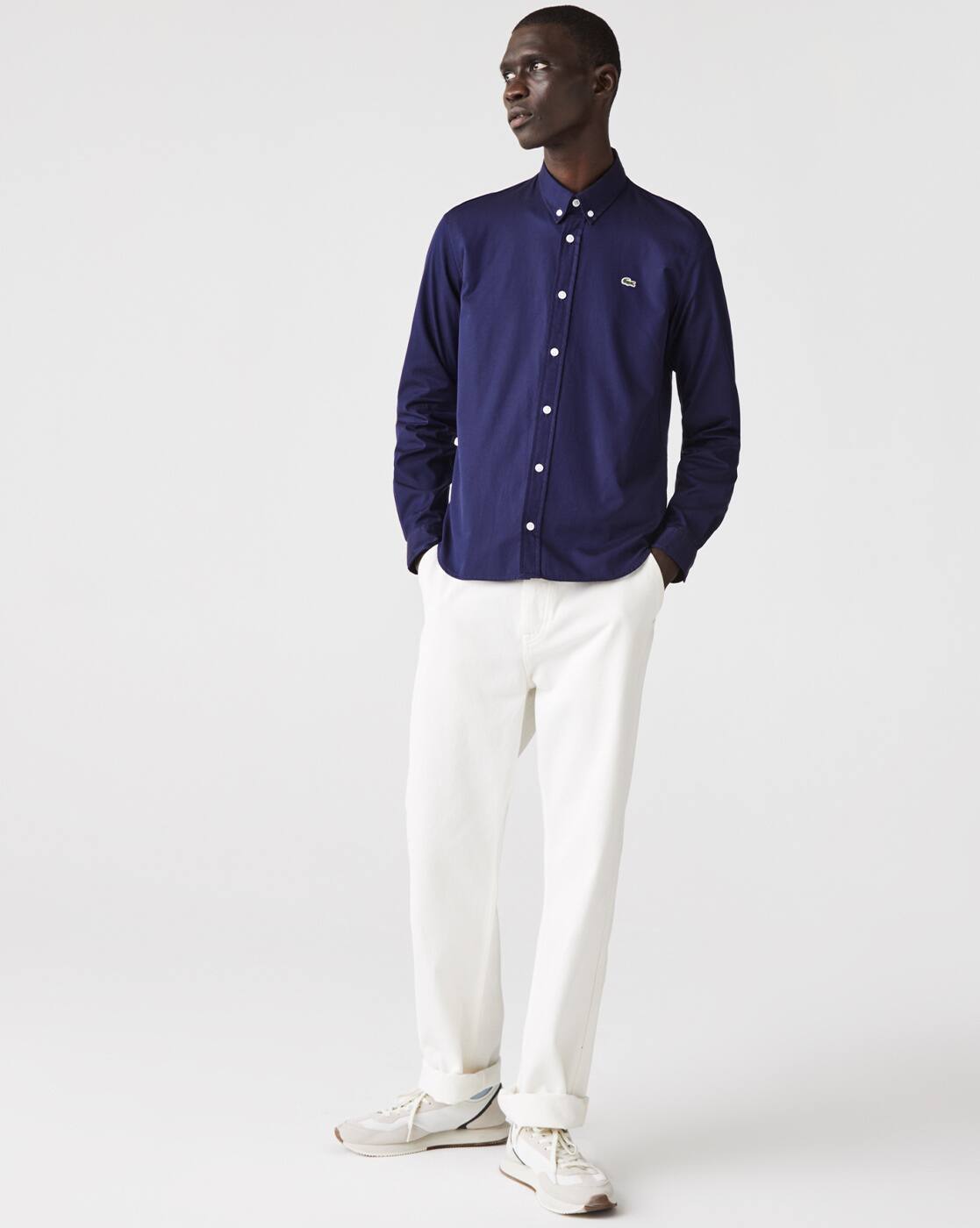 Buy Navy Blue Shirts for Men by Lacoste 