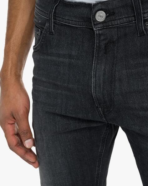 JONDRILL Skinny Fit Classic Dark Wash Jeans