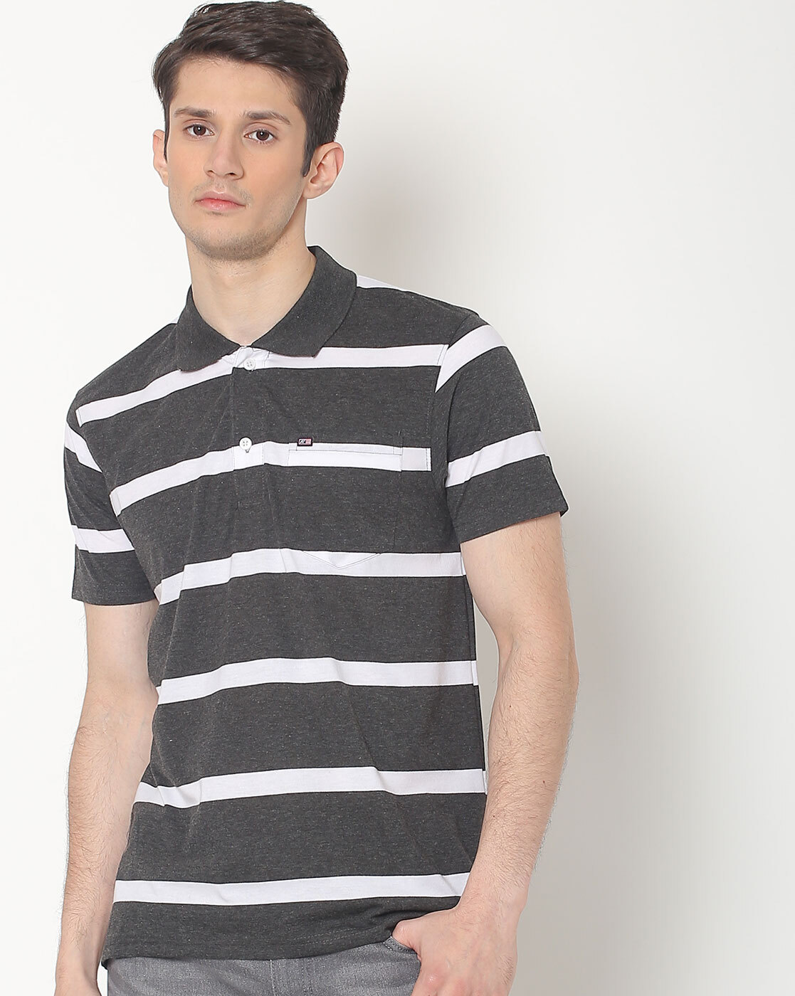 Buy Black Tshirts for Men by Fort Collins Online | Ajio.com