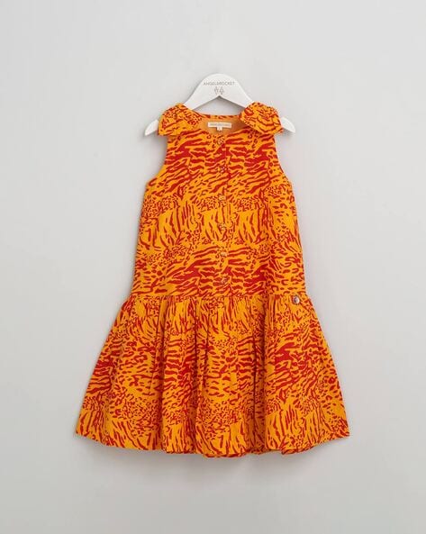 Cotton mix Girl Cheta dress, Age Group: 9-12 Months, Size: 20 at Rs  199/piece in Howrah