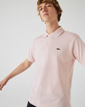 Buy Pink Tshirts for Men by Lacoste 