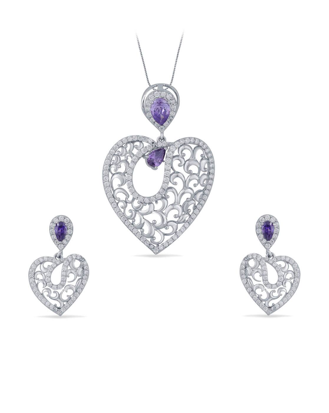 Buy Silver Jewellery Sets for Women by 