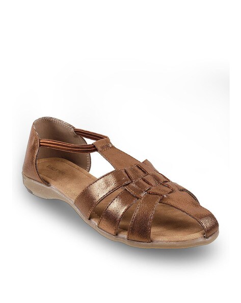 Buy Mochi Women's Bronze Casual Sandals for Women at Best Price @ Tata CLiQ