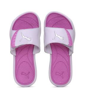 puma lavender slides