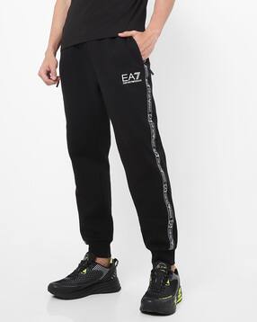 emporio armani ea7 tape side joggers