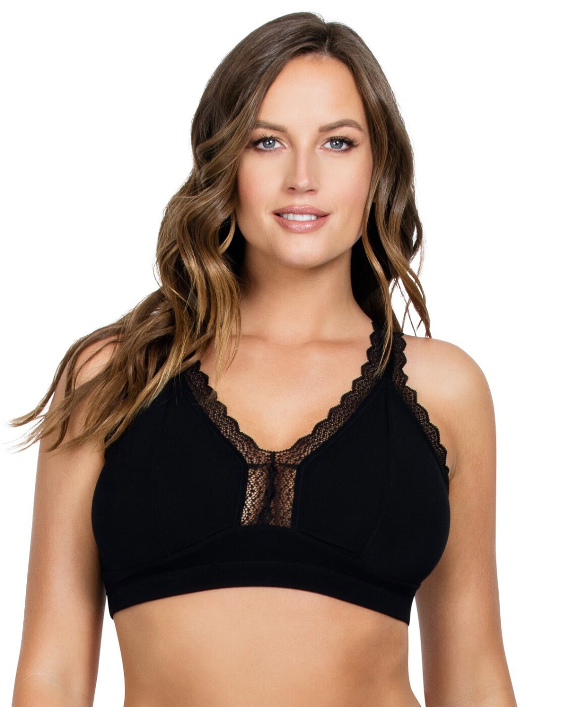 Buy Parfait Padded Wired Seamless Bra - Black at Rs.2199 online