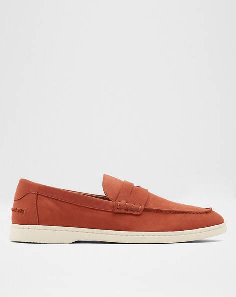 Aldo Vibrant Orange Leather Loafers Aldo | Shoes | Aldo Vibrant Orange Lace Up Sandal | Poshmark main image 2