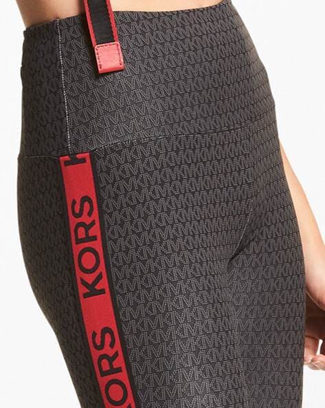 Buy Michael Kors Logo Stretch Nylon Leggings