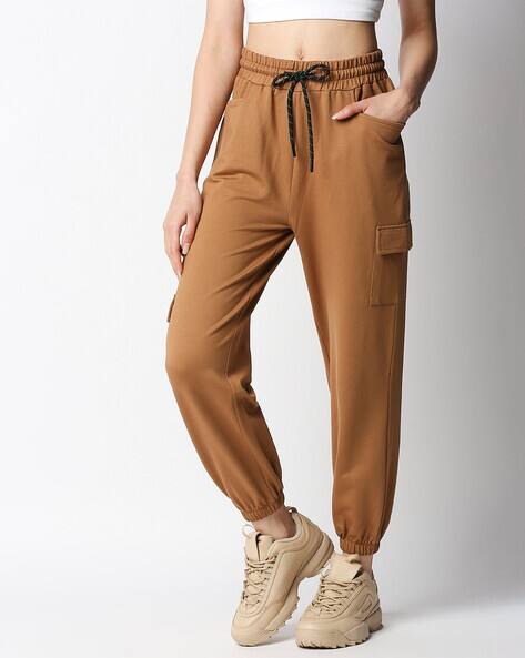 Buy Brown Track Pants for Women by 