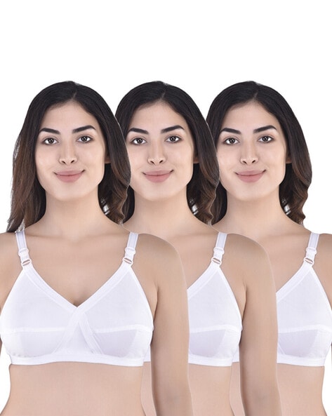 Pack of 3 Non-Padded Bra