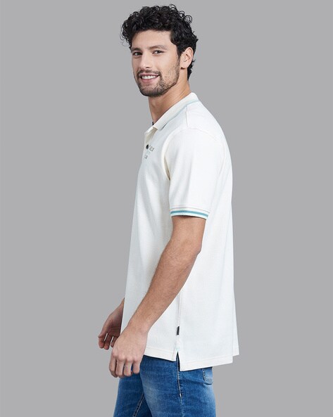 Buy White Tshirts for Men by Beverly Hills Polo Club Online 