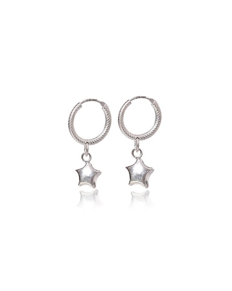 Buy Silver Earrings for Women by Eloish Online