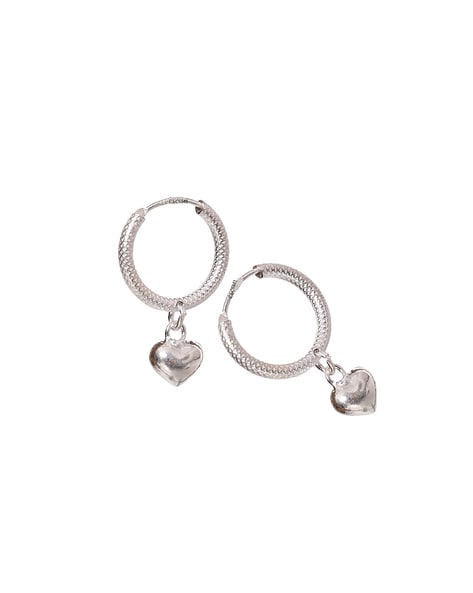 Buy Silver Earrings for Women by Eloish Online