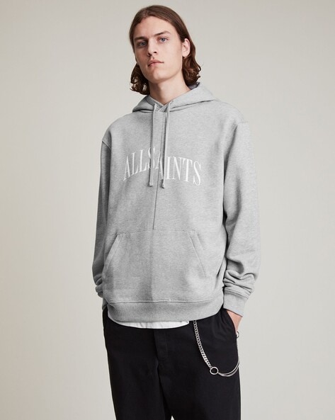 All saints shop grey hoodie