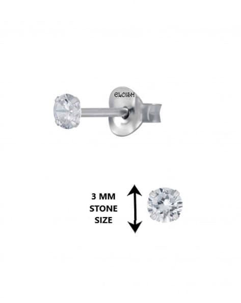 Men's Women's 925 Sterling Silver Iced Out Hip Hop Round Diamond Stud  Cluster 10mm Screw Back Earrings - Etsy | Studs for men, Stud earrings, Diamond  studs