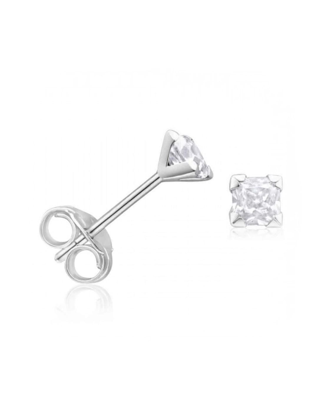 Stud Earring Set | Gold diamond earrings studs, Gold diamond studs, Silver  circle earrings