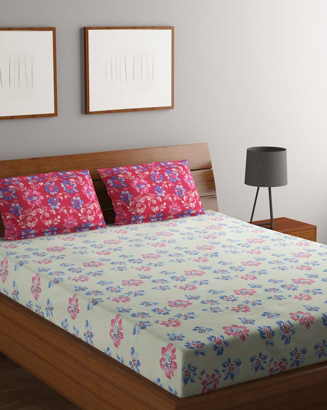 Buy White Bedsheets for Home \u0026 Kitchen 