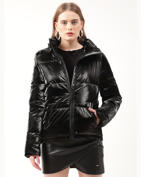 Kendall and kylie hot sale shiny puffer