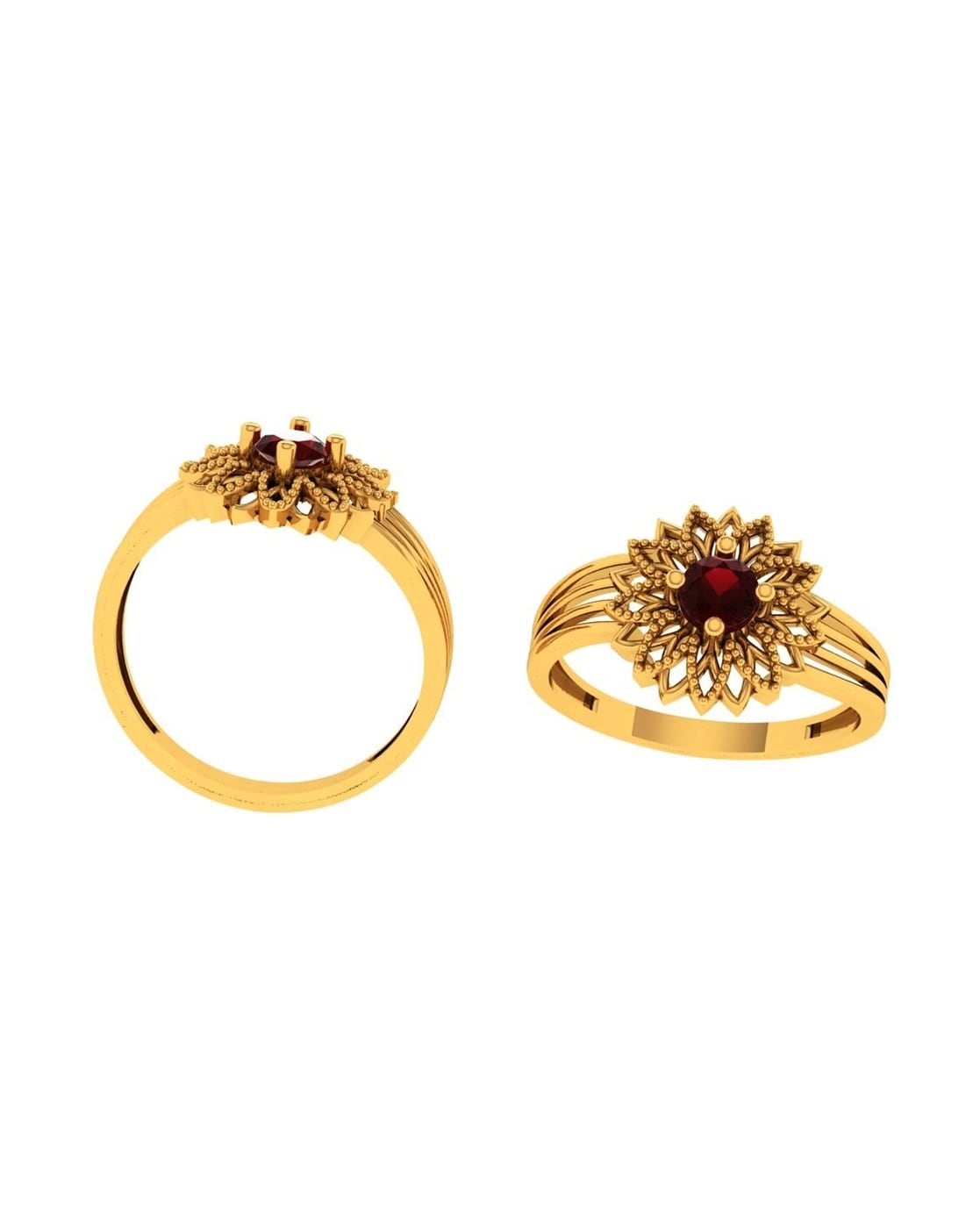 Gold Wedding Rings for Women | PC Chandra Jewellers