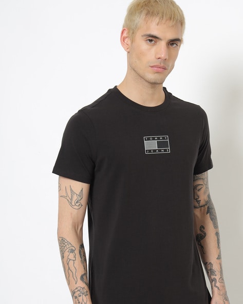 Buy Black Tshirts for Men by TOMMY HILFIGER Online