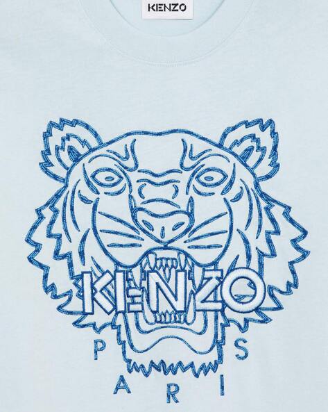 sky blue kenzo t shirt