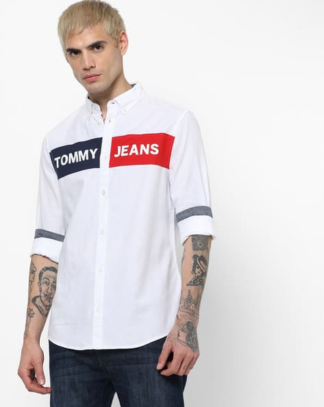 Buy White Shirts for Men by TOMMY HILFIGER Online