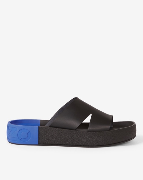 Kenzoyama Colorblock Slip On Sandals