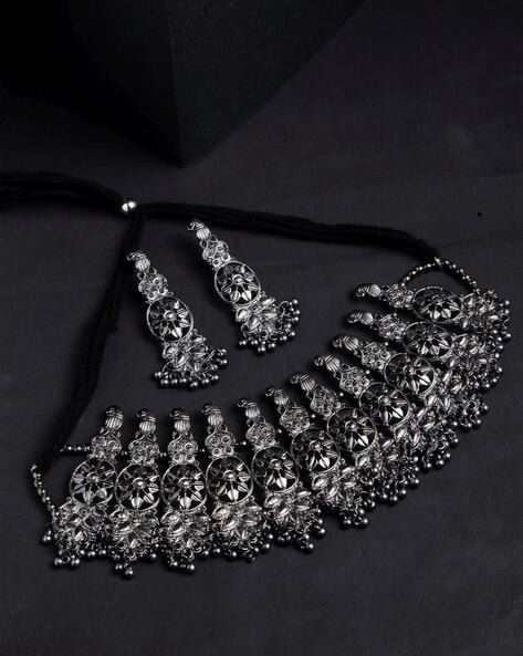 Oxidized Jewellery Set