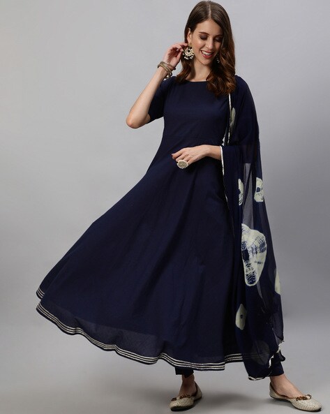 anarkali kurta with dupatta