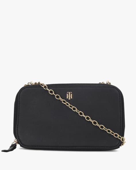 tommy hilfiger round sling bolsa