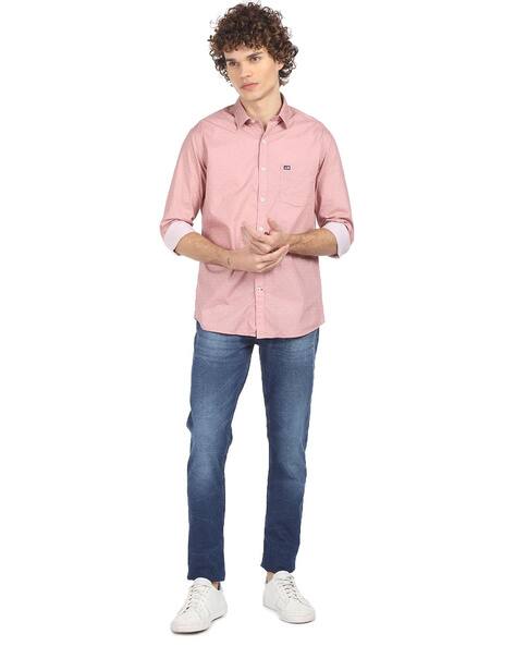Buy Pink Shirts for Men by ARROW Online 