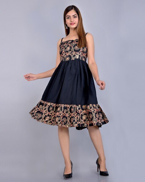 Buy Black Dresses for Women by DAEVISH Online