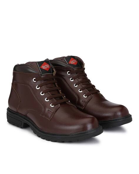 Brown Boots for Men by Mactree Online 