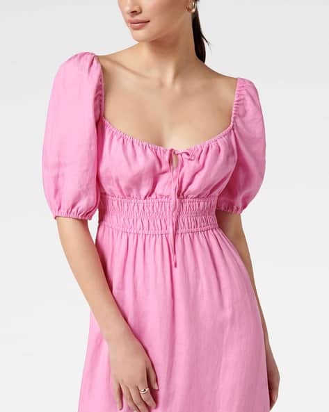 Buy Pink Dresses for Women by Forever 
