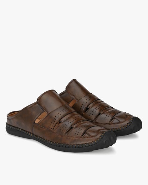 Brown Sandals for Men by Mactree Online 