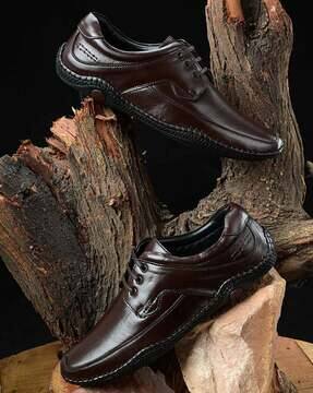 Buy Brown Formal Shoes for Men by 