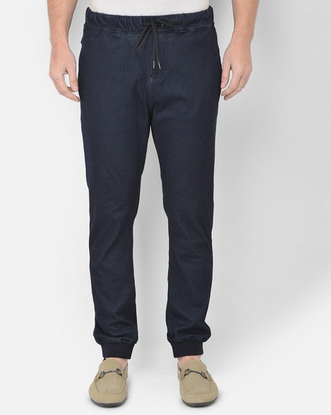 Canary London Men Mid-Rise Jogger Jeans