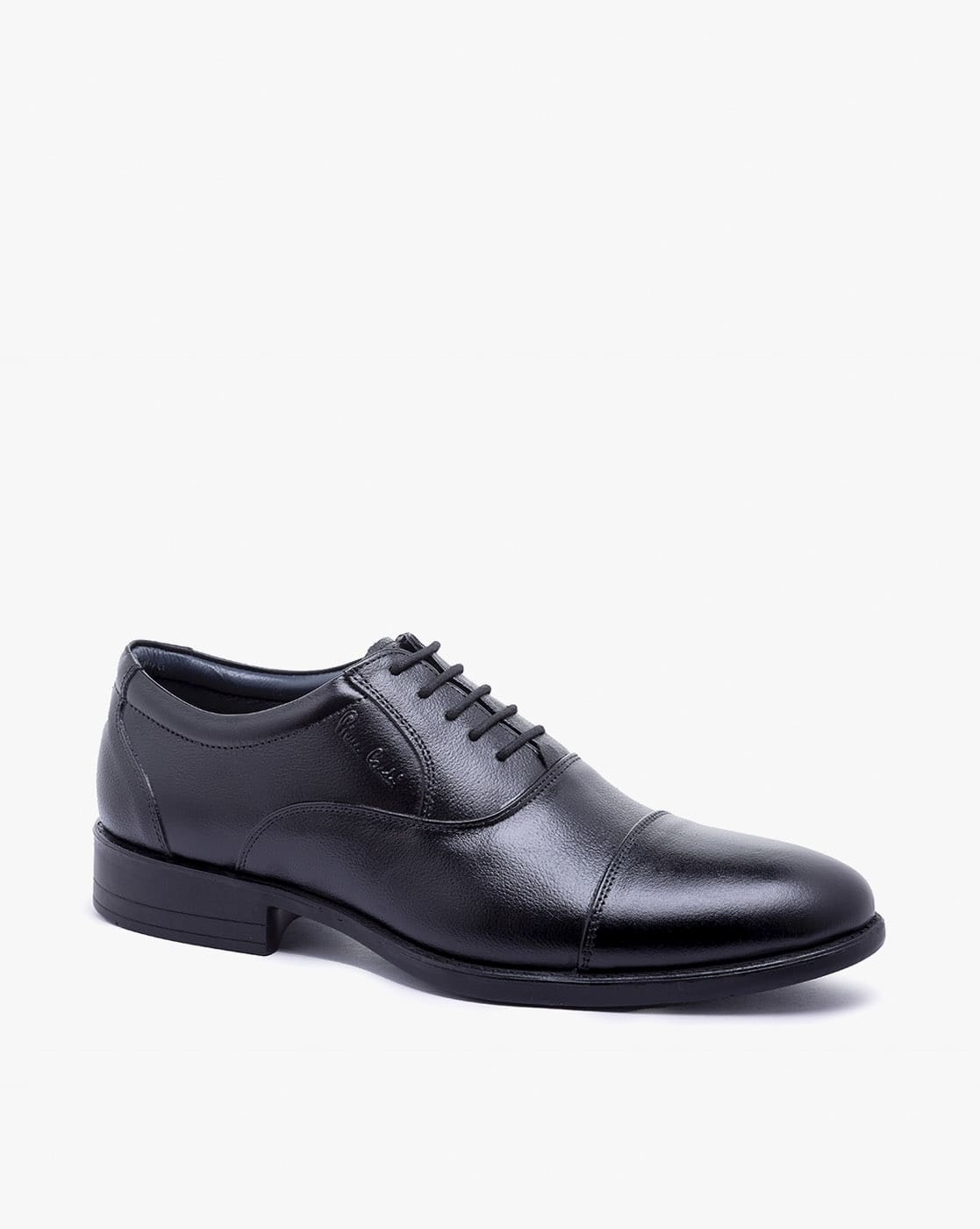 Panelled Lace-Up Oxford Shoes