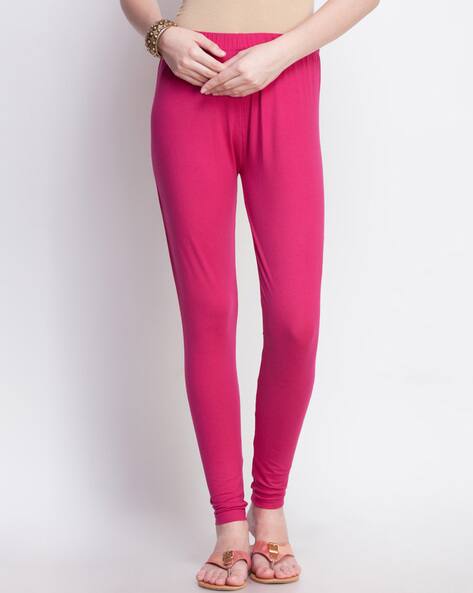 Buy Pink Leggings for Women by Dollar 