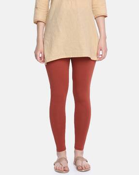 Buy Brown Leggings for Women by Dollar 