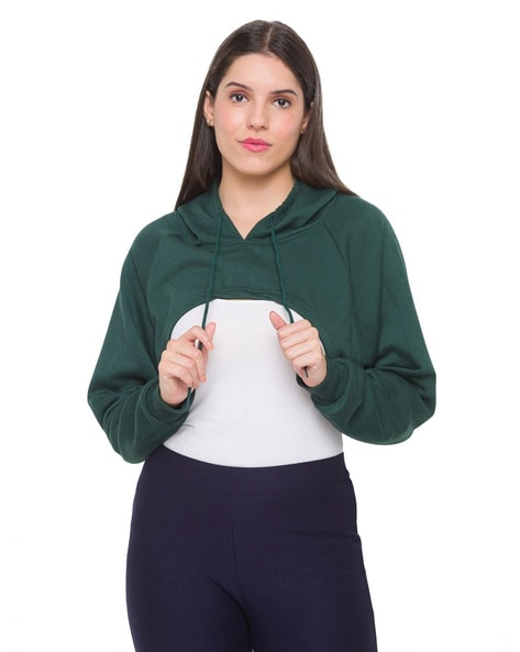 Women's Cropped Hoodie - UltraFlex Clothing