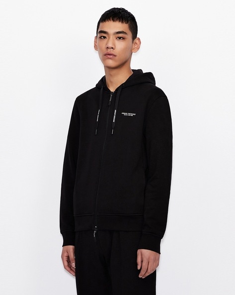 Buy Black Sweatshirt Hoodies for Men by ARMANI EXCHANGE Online