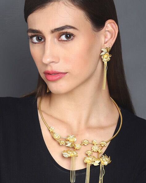 Buy Gold-Toned FashionJewellerySets for Women by SOHI Online