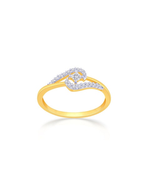 Buy quality Malabar Diamond Ring with Pear Cut Diamonds in Pune