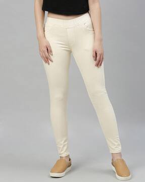 Buy Beige Jeans \u0026 Jeggings for Women by 